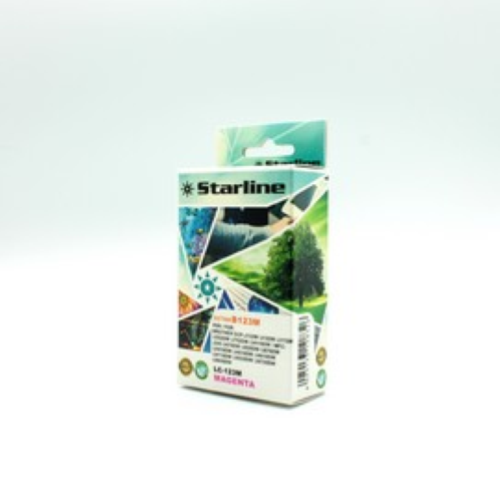 Starline - Cartuccia ink - per Brother - Magenta - LC123M  - 10ml